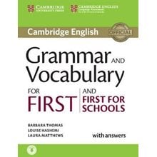 Grammar And Vocabulary For First And First For Schools Book With Answers And Audio  Αγγλικά Φροντιστηριακά & ELT Βιβλία