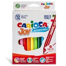 Μαρκαδόροι Carioca Joy 12 Τεμ. Λεπτή Γραφή 40614  Μαρκάδοροι Ψιλής Γραφής