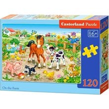 Πάζλ Castorland 120τμχ On the Farm B-13197-1  Παζλ Παιδικά