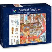 Πάζλ Bluebird 260τμχ. Search & Find - Natural History Museum 70352  Παζλ Παιδικά