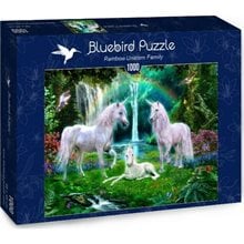 Πάζλ Bluebird 1000 Τμχ. Rainbow Unicorn Family 70193  Παζλ Ενηλίκων