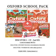 Discover 1 (2nd) Pack Cf (sb+wb+grammar+readers:camouflage/can You See The Lions) 06311  Αγγλικά Φροντιστηριακά & ELT Βιβλία