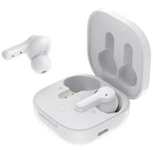 QCY T13 TWS White Dual Driver 4-Mic Noise Cancel. True Wireless Earbuds - Quick Charge 380mAh  Bluetooth
