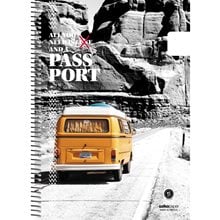 Τετράδιο Σπιράλ Α4 Salko Passport 1Θέμα 6306  Τετράδια Σπιράλ