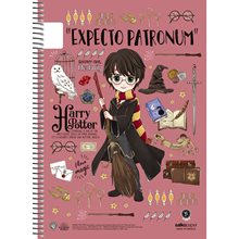 Τετράδιο Σπιράλ 17χ25 Salko Harry Potter Magical 4 Θεμ. 120φ. 7334  Τετράδια Σπιράλ