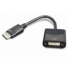 CABLEXPERT DISPLAYPORT TO DVI ADAPTER WITH CABLE BLACK  Καλώδια οθονών