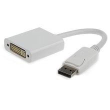 CABLEXPERT DISPLAYPORT TO DVI ADAPTER CABLE WHITE  Καλώδια οθονών