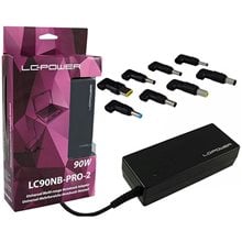 LC-POWER 90WATT UNIVERSAL MULTI-RANGE NOTEBOOK ADAPTER PRO SERIES  Καλώδια-Adapters