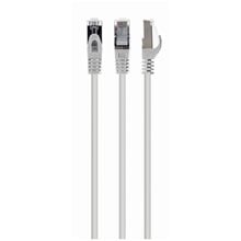 CABLEXPERT FTP CAT6 PATCH CORD WHITE SHIELDED 1M  Καλώδια Δικτύου