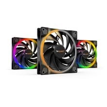 BEQUIET FAN LIGHT WINGS 140MM PWM TRIPLE-PACK BL079, ARGB, 2200RPM, 71.7CFM/ 121.82M3/H, 31 DB, LIFESPAN 60000H, BLACK, 3YW.  Ψύκτρες