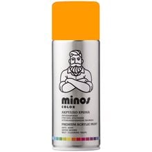 Minos Color Spray RAL 1028 Κίτρινο Κροκί 400ml  Χρώματα σε Σπρέι