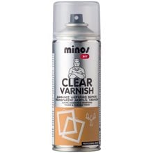 Minos Clear Varnish Spray 400ml 9207  Βερνίκια - Mediums