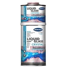 Liquid Glass Crystal 1Kg Σετ (1889)  Υγρό Γυαλί
