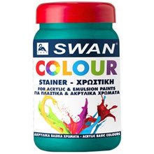 Swan Colour Βασικό Πράσινο 375 ml(7234)  Ακρυλικά Χρώματα Ζωγραφικής