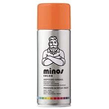 Minos Color Spray RAL 2003 Πορτοκαλί Παστέλ 400ml  Χρώματα σε Σπρέι