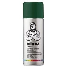 Minos Color Spray RAL 6009 Πράσινο Ελάτης 400ml  Χρώματα σε Σπρέι