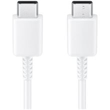 SAMSUNG DATACABLE USB-C TO USB-C WHITE RETAIL PACK  Φορτιστές - Καλώδια