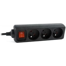 ENERGENIE UPS POWER STRIP 3 SCHUKO SOCKETS FUSED SWITCH 16A C14 0,6M BLACK  Πολύμπριζα - UPS