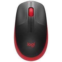 Logitech M190 Full-Size Wireless Mouse Red (910-005908)  Ποντίκια
