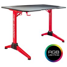 WHITE SHARK RGB GAMING DESK FIRE SHADOW  Gaming Accessories