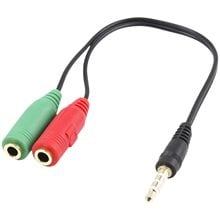 WHITE SHARK HEADSET CABLE 3,5mm x 2F.3pin - 3,5mm M.4pin 0,2m  Καλώδια-Adapters