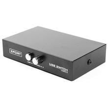 GEMBIRD 2-PORT MANUAL USB SWITCH  Switches