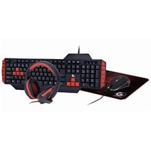 GEMBIRD ULTIMATE 4-IN-1 GAMING KIT US LAYOUT  Gaming Accessories