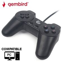 GEMBIRD USB 2.0 GAMEPAD FOR PC  Gaming Accessories