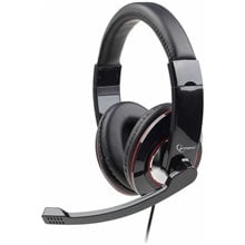 GEMBIRD USB STEREO HEADSET GLOSSY BLACK  Ακουστικά Headset - Μικρόφωνα