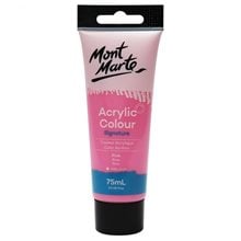 Ακρυλικό Mont Marte 75ml Studio Acrylic 08 Pink  Ακρυλικά Χρώματα Ζωγραφικής