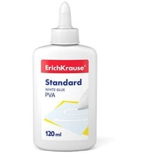 Κόλλα Λευκή PVA ErichKrause Standard, 120 ml, 48724  Κόλλες