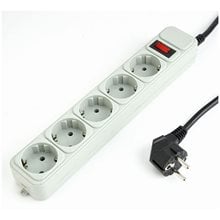GEMBIRD SURGE PROTECTOR 5 SOCKETS 4,5M  Πολύμπριζα - UPS