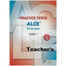 Practice Tests For The Alce C1-c2 Level 1 Tchr's (+audio Cds (6) New Format 2022  Αγγλικά Φροντιστηριακά & ELT Βιβλία