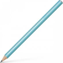 Μολύβι Faber - Castell Jumbo Sparkle Turquoise 111605  Μολύβια