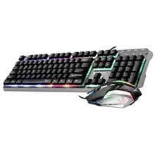 ALCATROZ WATERPROOF USB RGB WIRED COMBO KEYBOARD AND MOUSE X-CRAFT XC3000  Πληκτρολόγια