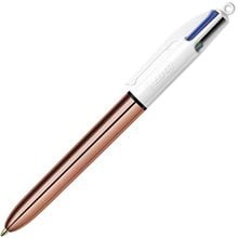 Στυλό Bic 4Colour Shine Rose Gold 1,0mm  Στυλό