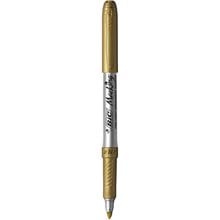 Μαρκαδόρος Markιng Bic Ανεξίτηλος Χρυσό Fine  Μαρκαδόροι