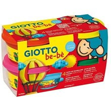 Πλαστοζυμαράκια Giotto Be-Be 4τεμ. 100gr. 000464902  Παιδικός Πηλός - Playdoh