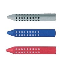 Γόμα Faber Castell Grip 2001 Μπλε Κόκκινη 187101  Γόμες