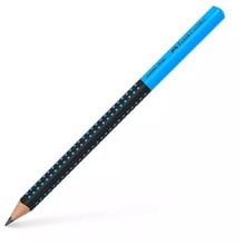 Μολύβι Faber-Castell HB Jumbo Grip Δίχρωμο Μαύρο-Μπλε 511910  Μολύβια