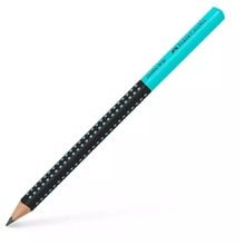 Μολύβι Faber-Castell HB Jumbo Grip Δίχρωμο Μαύρο-Τυρκουάζ 511912  Μολύβια