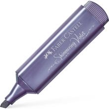 Μαρκαδόρος Υπογράμμισης Faber Castell Metallic Violet 154678  Μαρκαδόροι