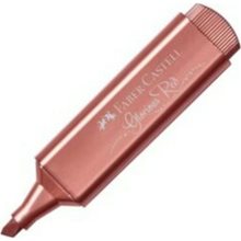 Μαρκαδόρος Υπογράμμισης Faber Castell Metallic Red 154673  Μαρκαδόροι