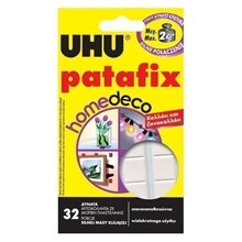 Uhu Patafix Homedeco Αυτοκόλλητα Διπλής Όψης 32 Τεμ  Κόλλες