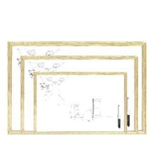 Ασπροπίνακας Morexpor 60x90cm Ξύλινη Κορνίζα  Πίνακες Μαρκαδόρου