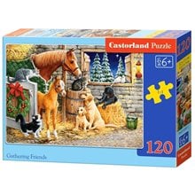 Παζλ Castorland 120 Τμχ. Gathering Friends 32x23cm B-13340-1  Παζλ Παιδικά