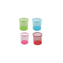 Μολυβοθήκη Offishop Στρογγυλή Μεταλλική Fluo Χρώματα  Μολυβοθήκη