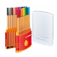 Μαρκαδόρος Stabilo 0.4mm Διάφορα Χρώματα 20τεμ.8820-03  Μαρκαδόροι