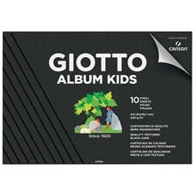 Μπλοκ Κολάζ Giotto Α4 10φ. Μαύρο 220γρ.  Μπλοκ Κολάζ