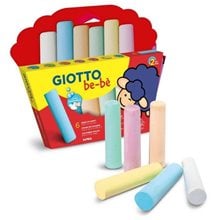 Κιμωλίες Giotto Bebe Σετ 6τμχ 467300  Κιμωλίες